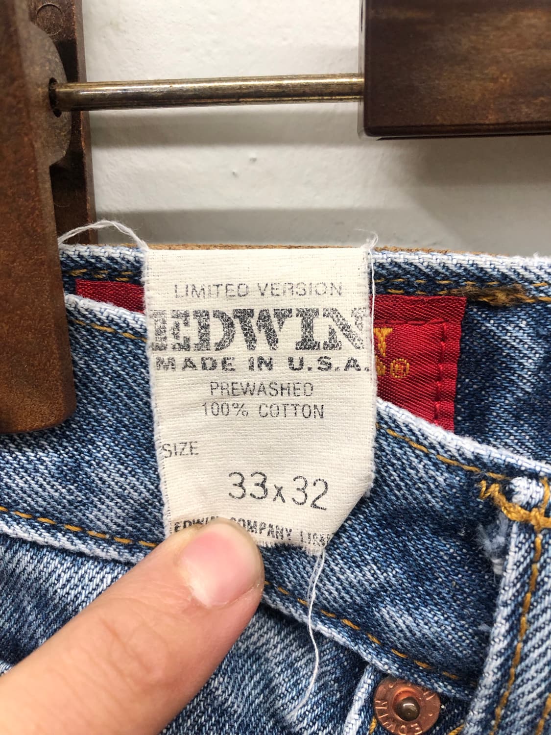 made in USA  33x32 상품이미지3