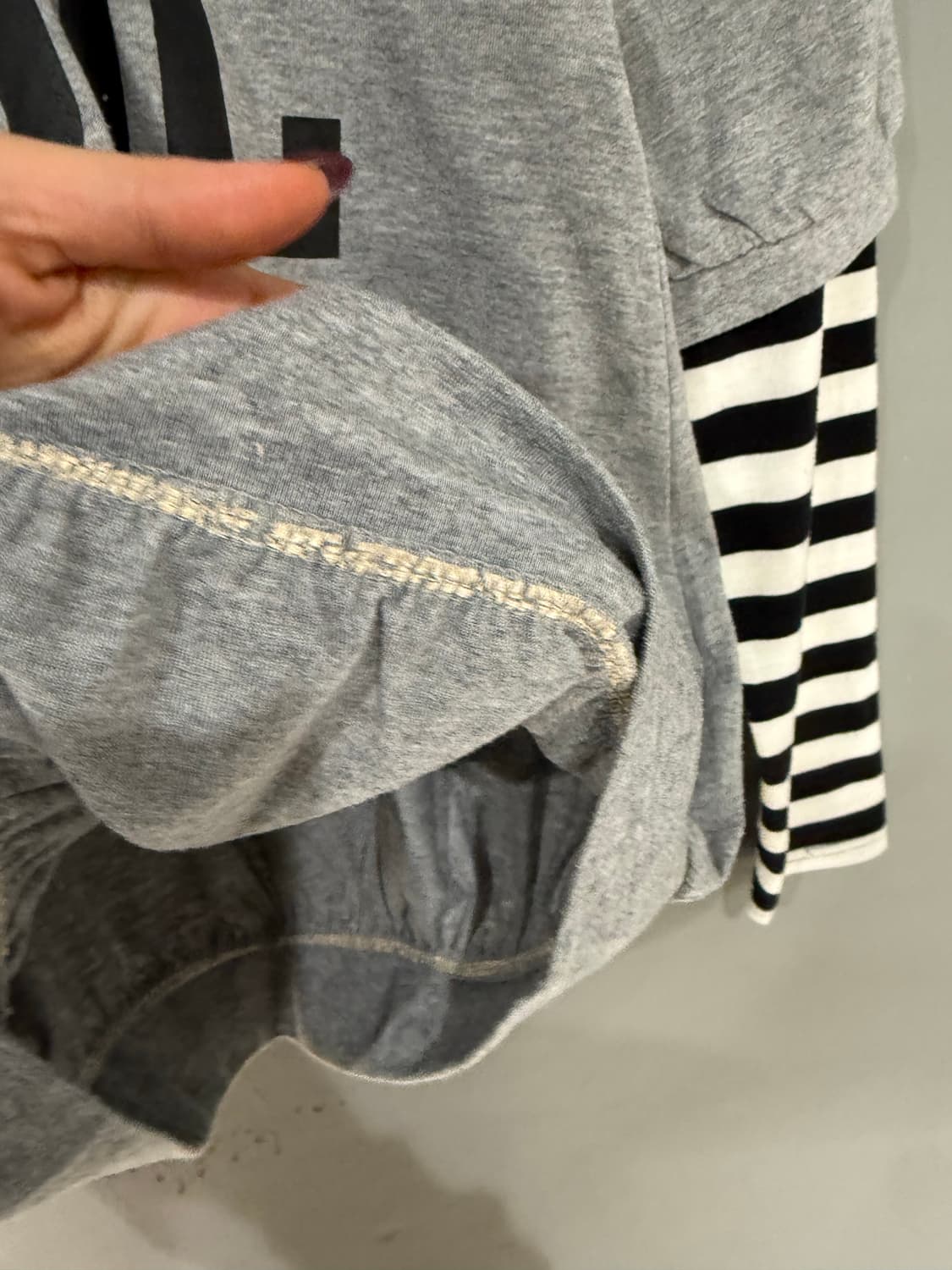 kitsch lettering layered long sleeve 상품이미지9