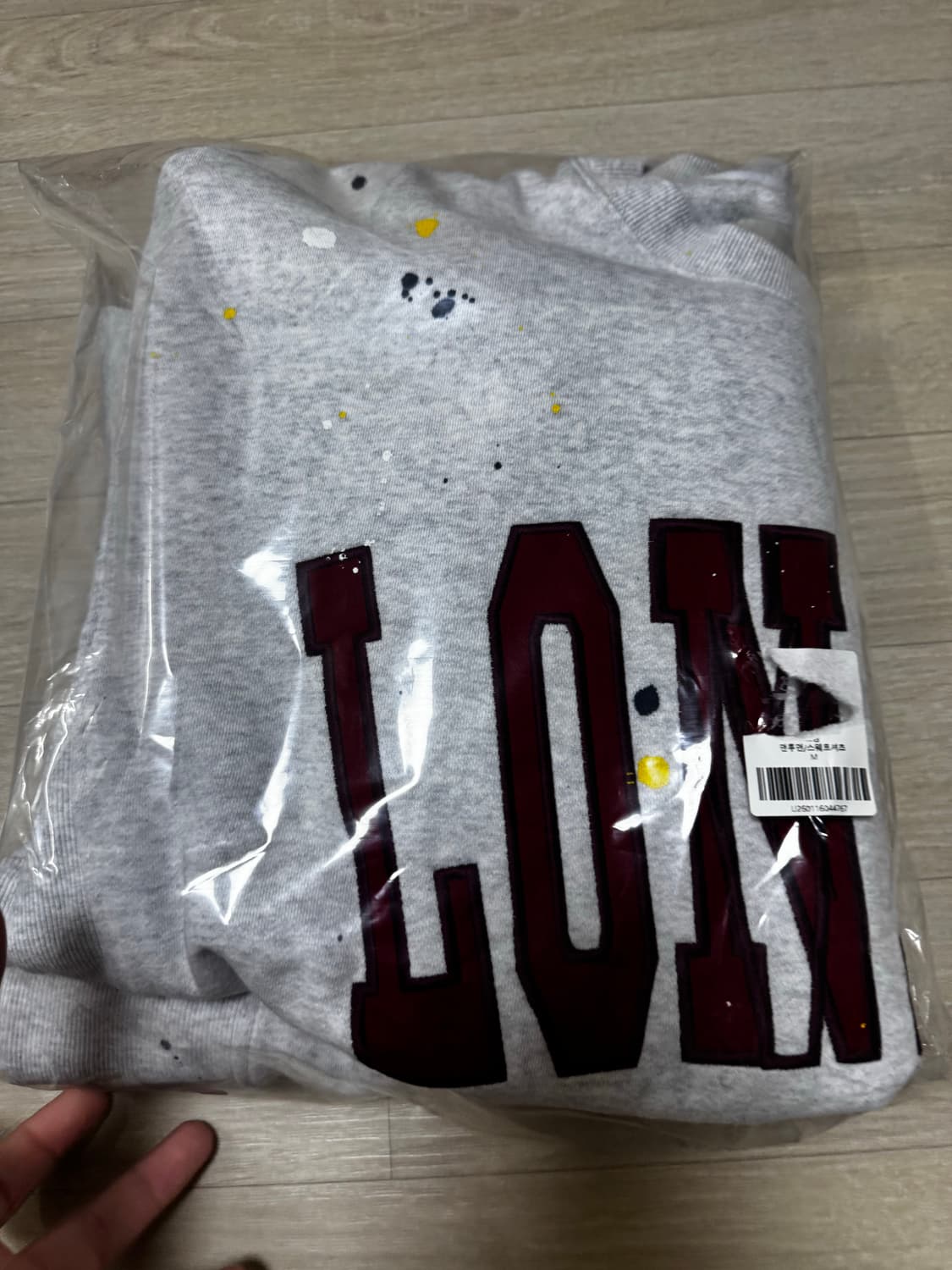 [M] 노앙 페인팅 맨투맨 상품이미지5