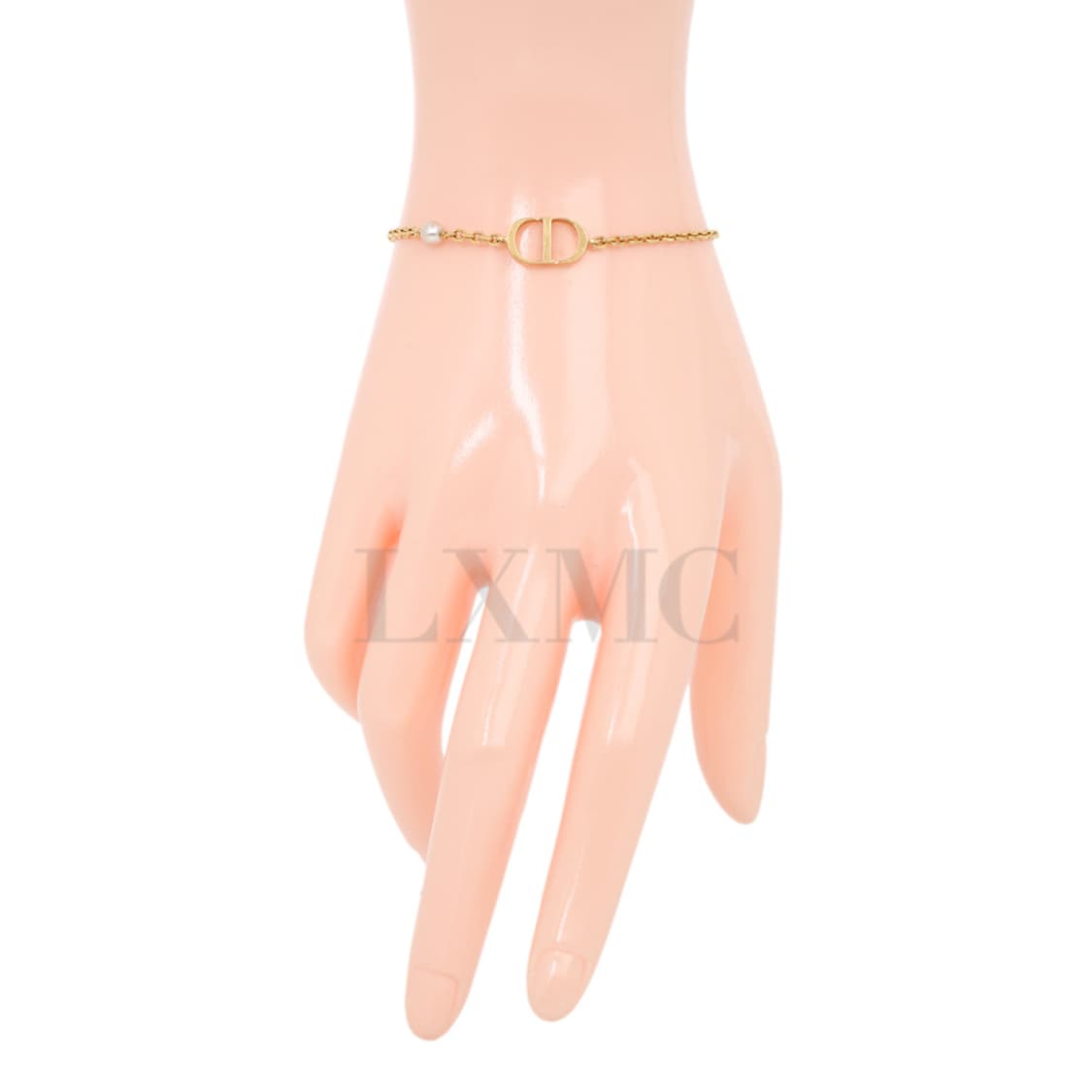 디올 쁘띠 팔찌 Petit CD 골드 체인 진주 브레이슬릿 B1310PT 상품이미지9