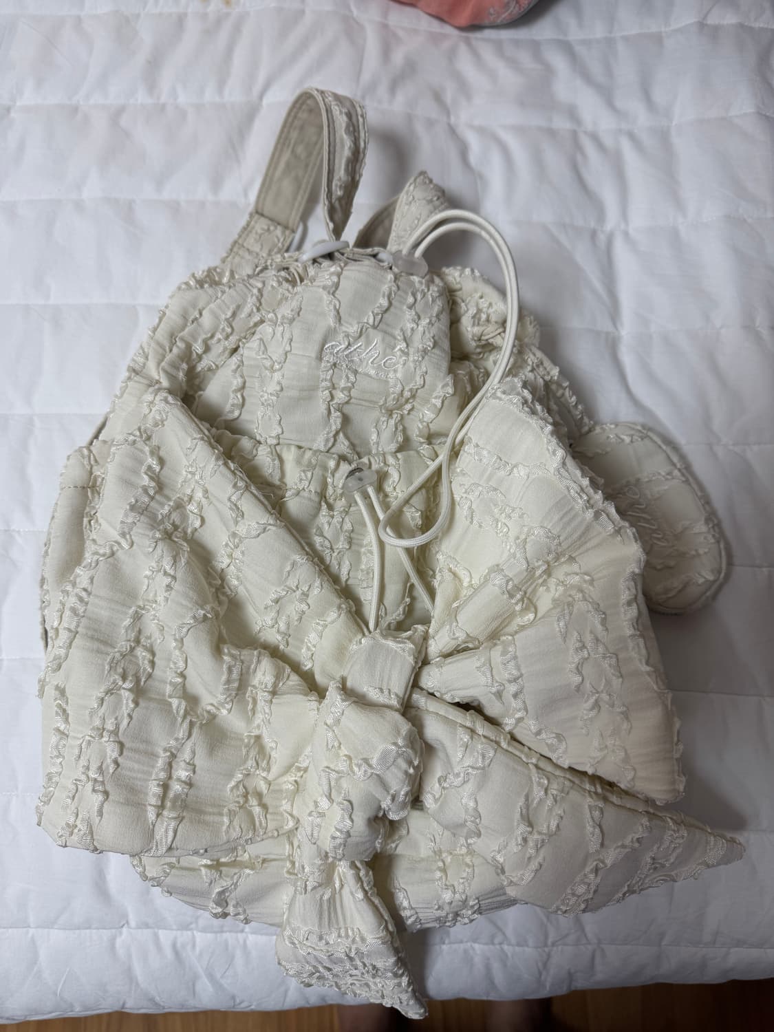 아떼바네사브루노 리본 백팩 S 상품이미지1