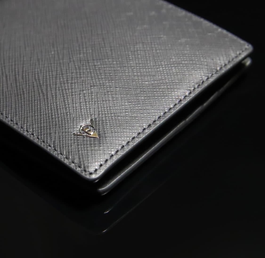 (던롭)남성용 소가죽 반지갑DL-WE104(GR)판매 상품이미지5