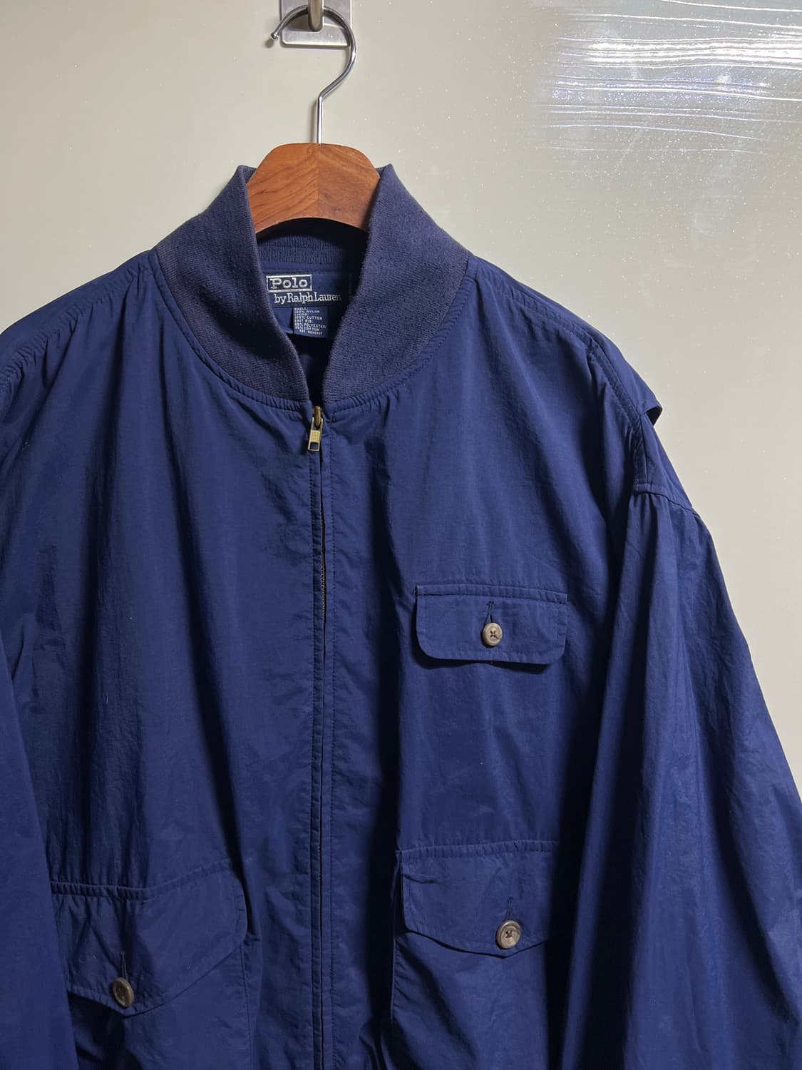 빈티지 폴로 랄프로렌 네이비 블루종 자켓 상품이미지2