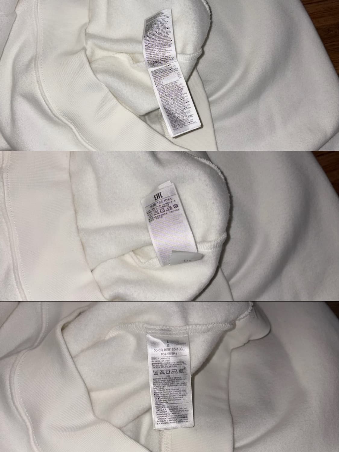 GAP 갭 오버핏 후드티 상품이미지8