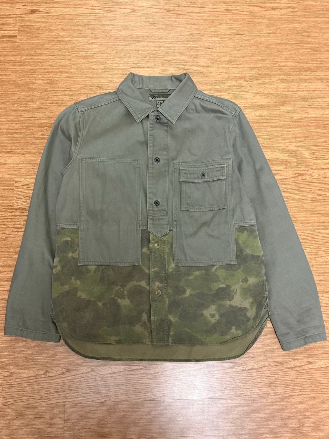 나이젤 카본 Nigel Cabourn 카모 유틸리티 셔츠 상품이미지1