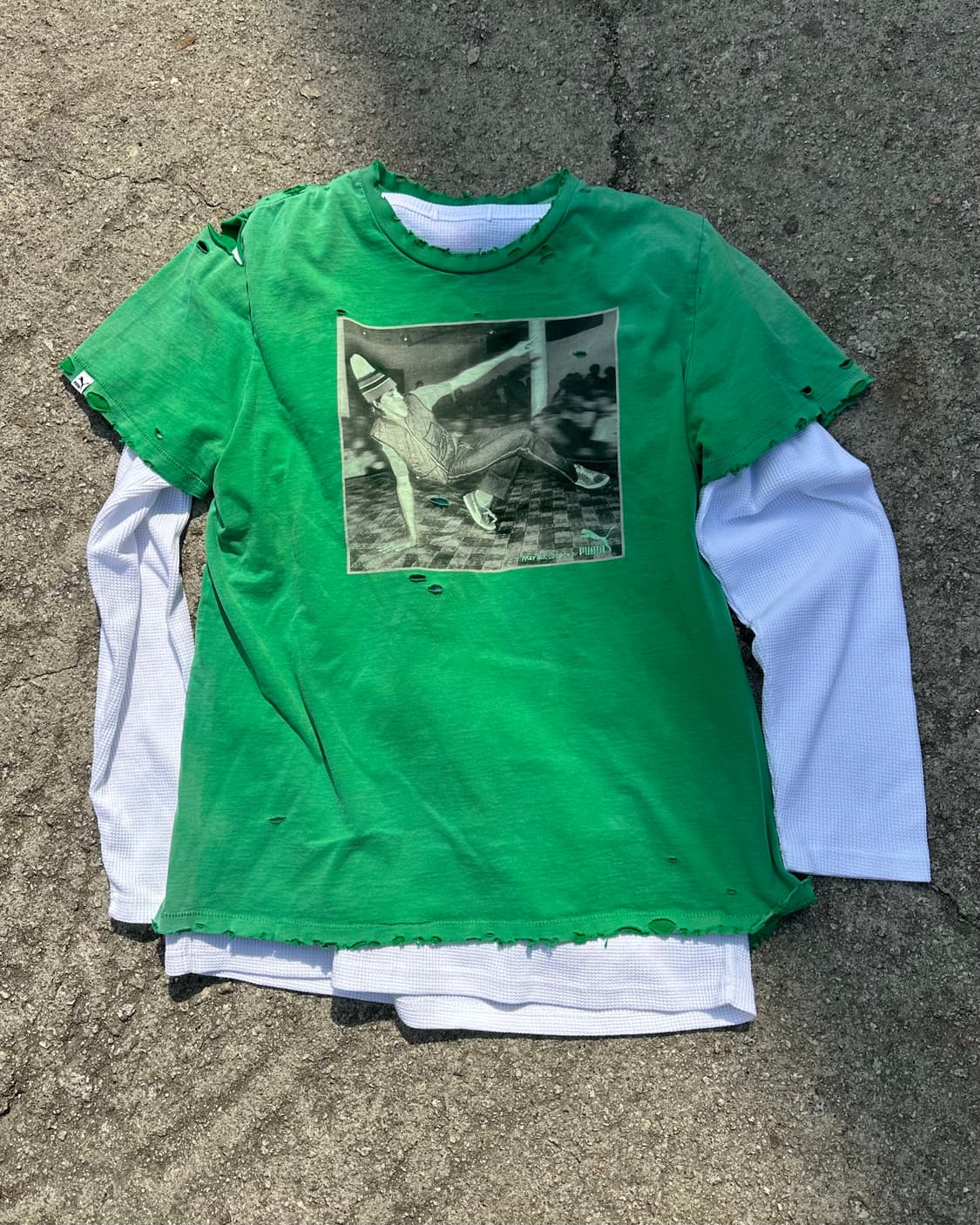 (L)00'S PUMA 커스텀 반팔-M2218 상품이미지1