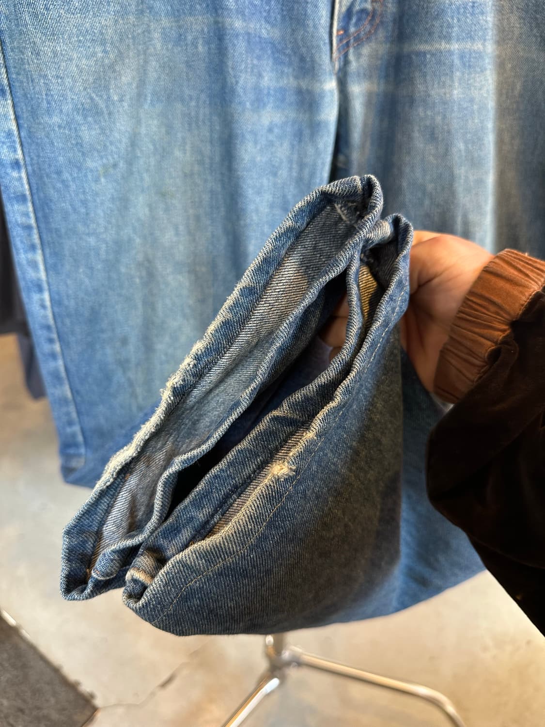 90s 폴로 랄프로렌 데님 팬츠 36x34 made in usa 상품이미지5