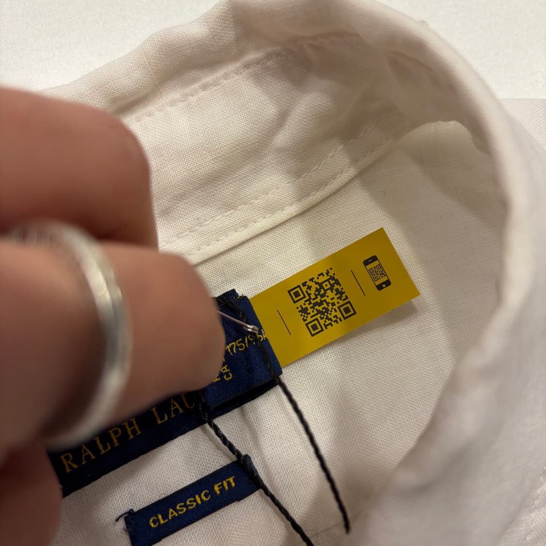 [M] 폴로 랄프로렌 신형 큐알 린넨 긴팔 셔츠 B867 상품이미지6