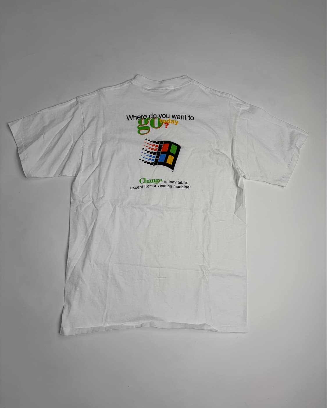 90s Microsoft Tee (white) 상품이미지2