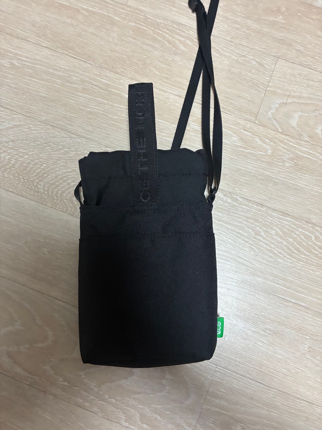 노스페이스 숄더백 블랙 드로우 스트링 파우치 상품이미지2