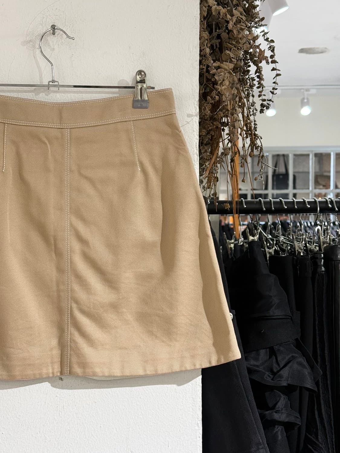 펜디 베이지 포켓 스티치 미니 스커트 상품이미지6