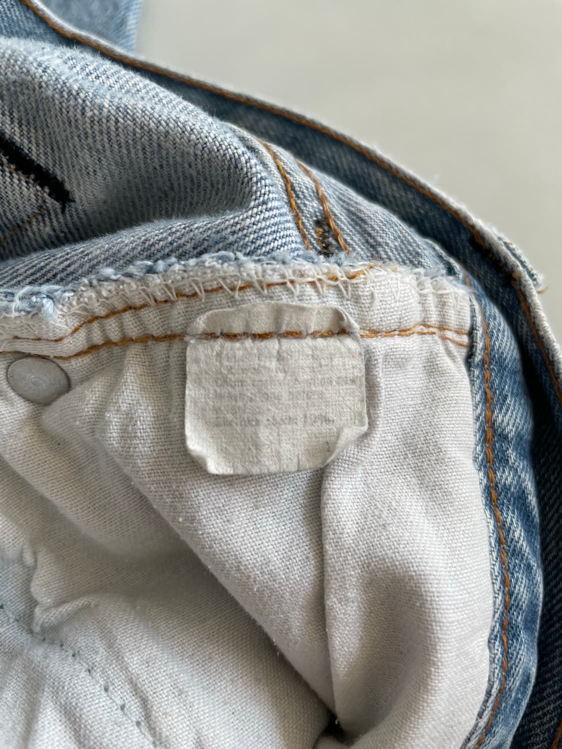 80s USA 빈티지 리바이스 501 66후기 셀비지 상품이미지8