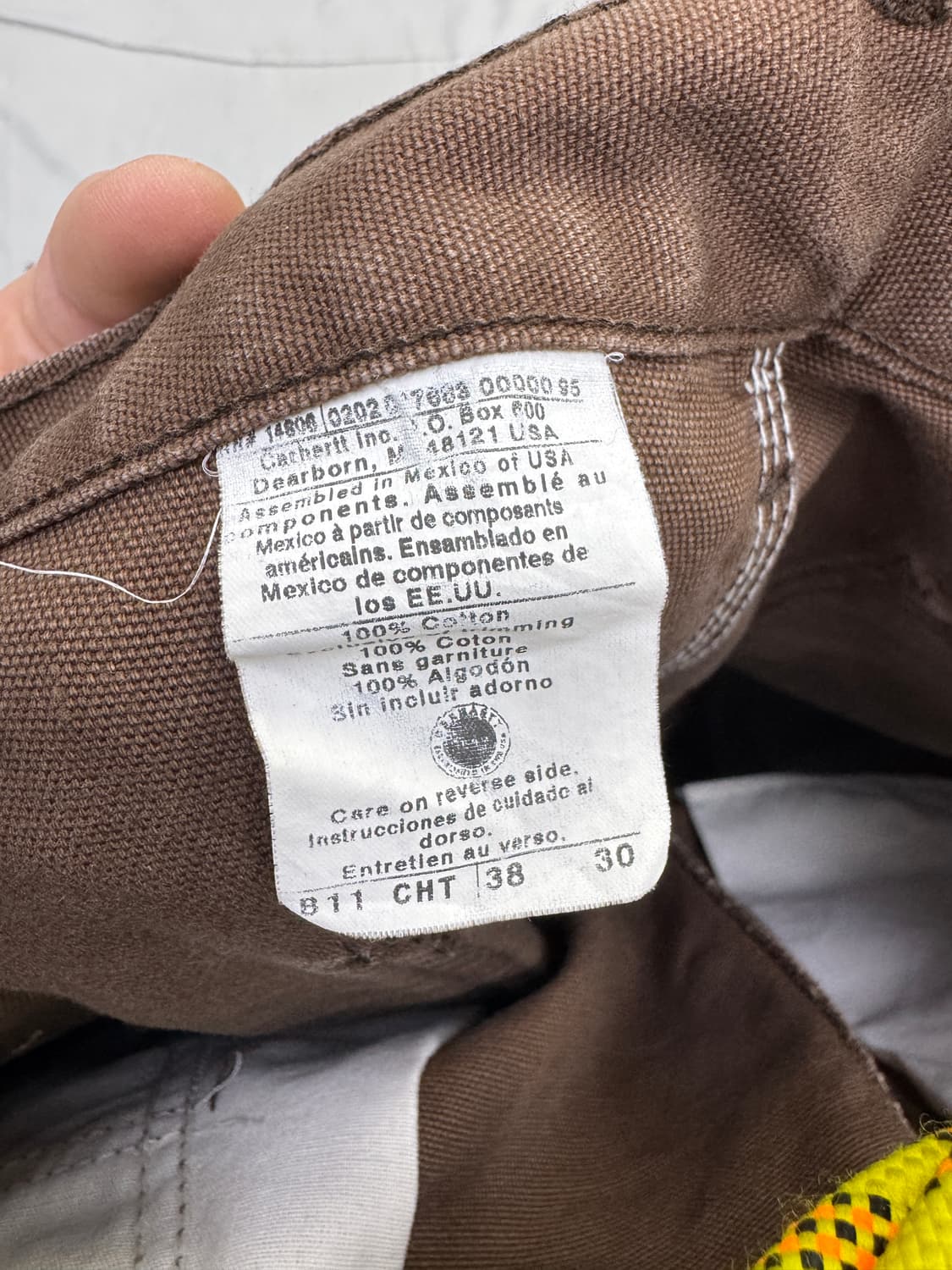 칼하트 싱글니 b11 cht  상품이미지8