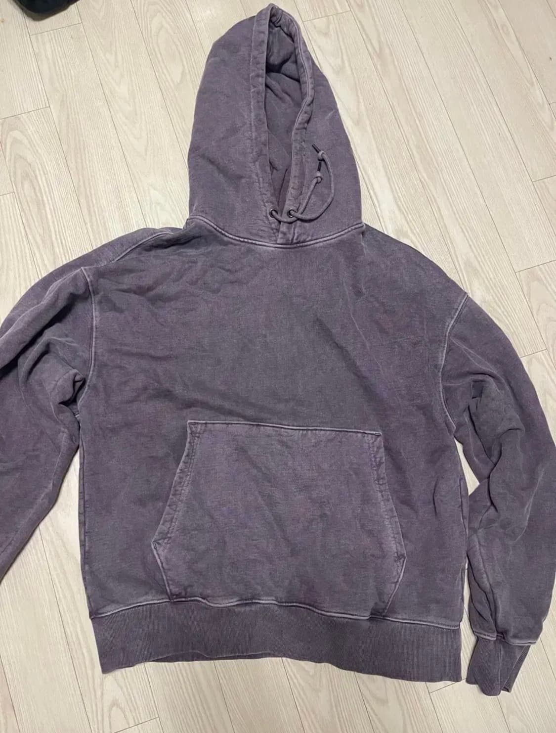 프리즘웍스 가먼트다잉 후드티 m 상품이미지1