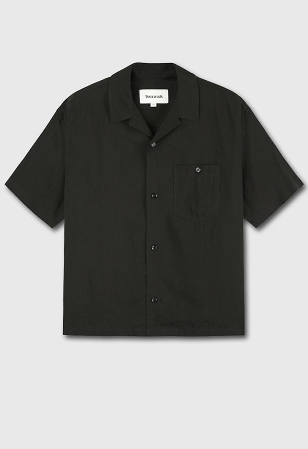 토니웩 Cozy Linen Viscose Cuban-Collar Shir 상품이미지2