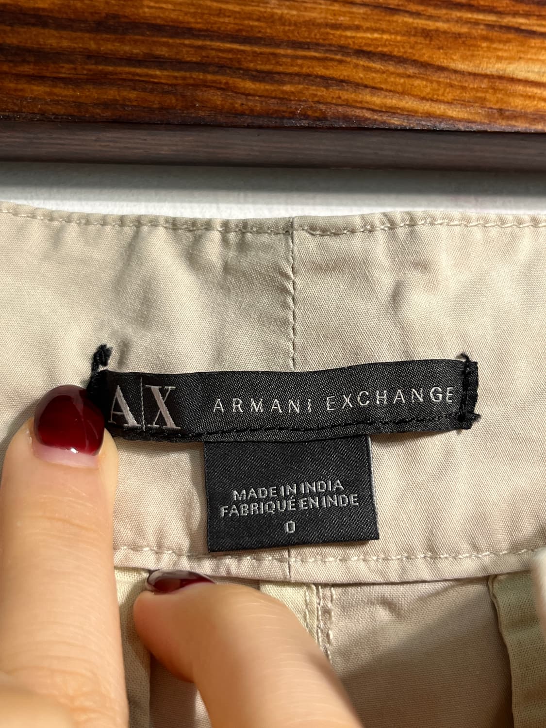 Armani exchange 아르마니 익스체인지 핫팬츠 XS 상품이미지6