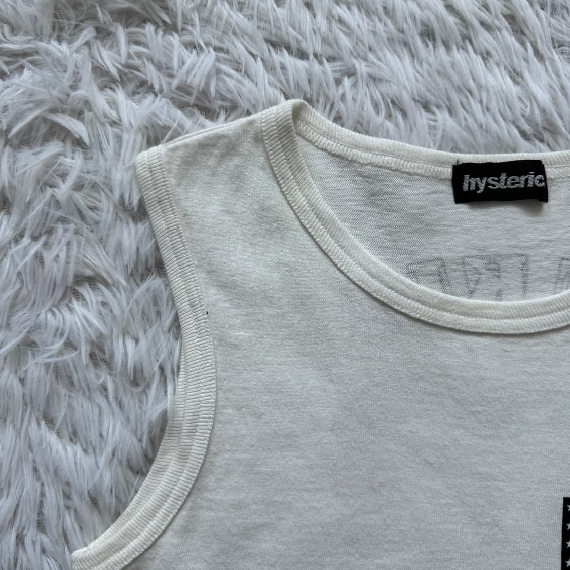 HYSTERIC GLAMOUR 일본빈티지 딱붙핏 나시 히스테릭글래머 F 상품이미지1