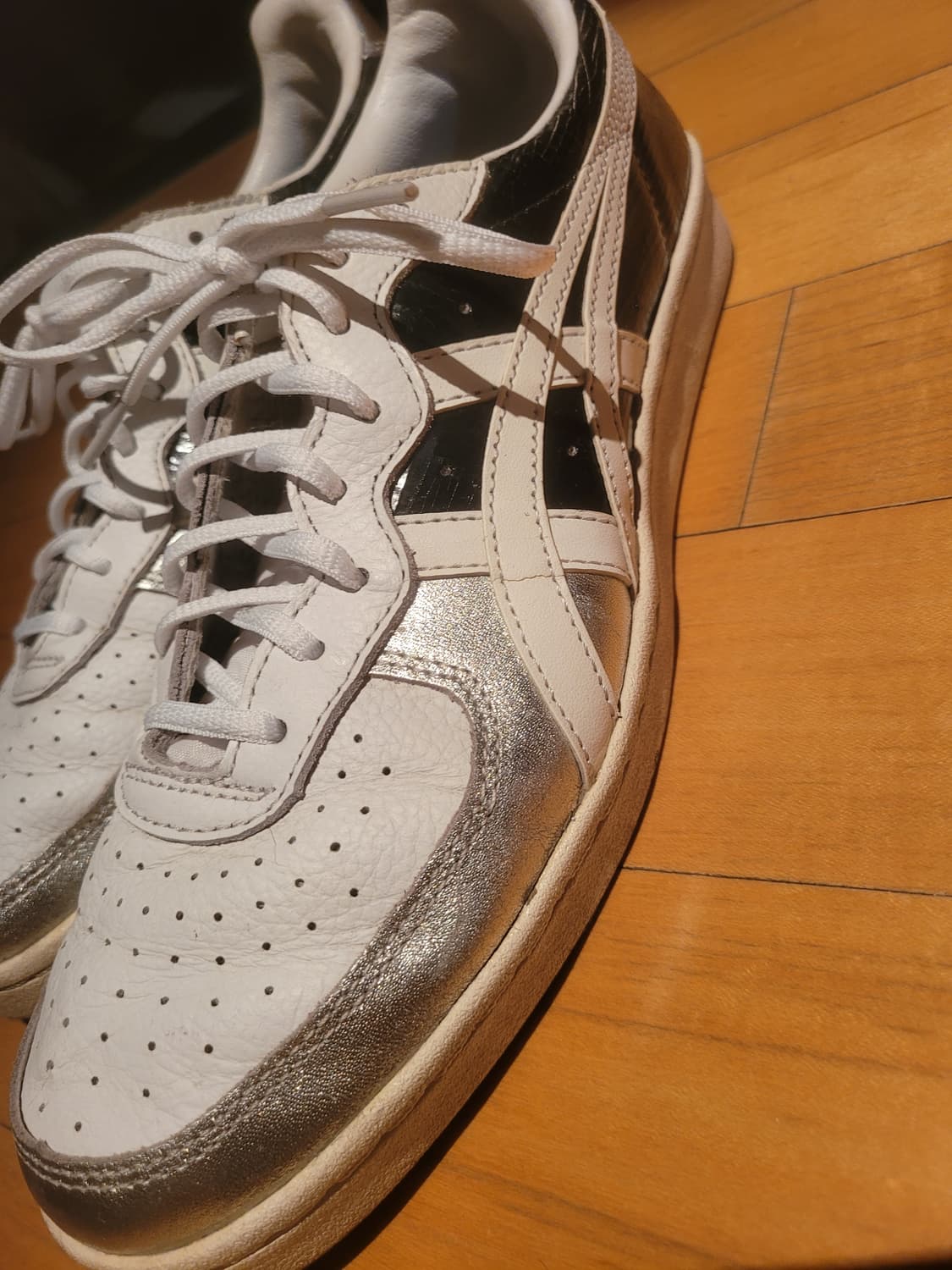 오니츠카타이거 GSM 실버 블랙 270 상품이미지2