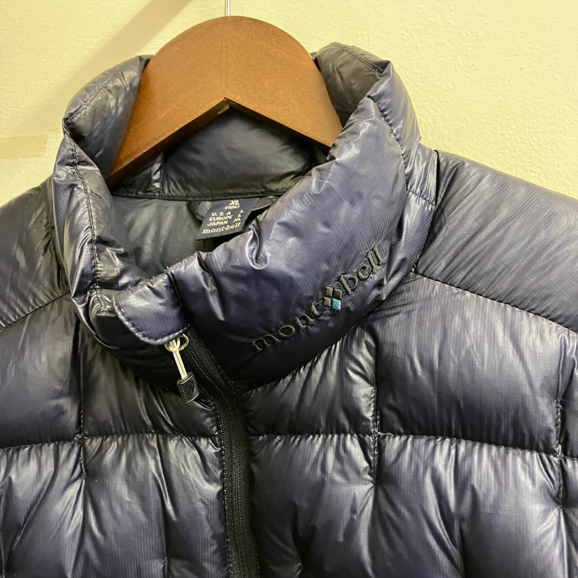 N127 몽벨 패딩 네이비 상품이미지5