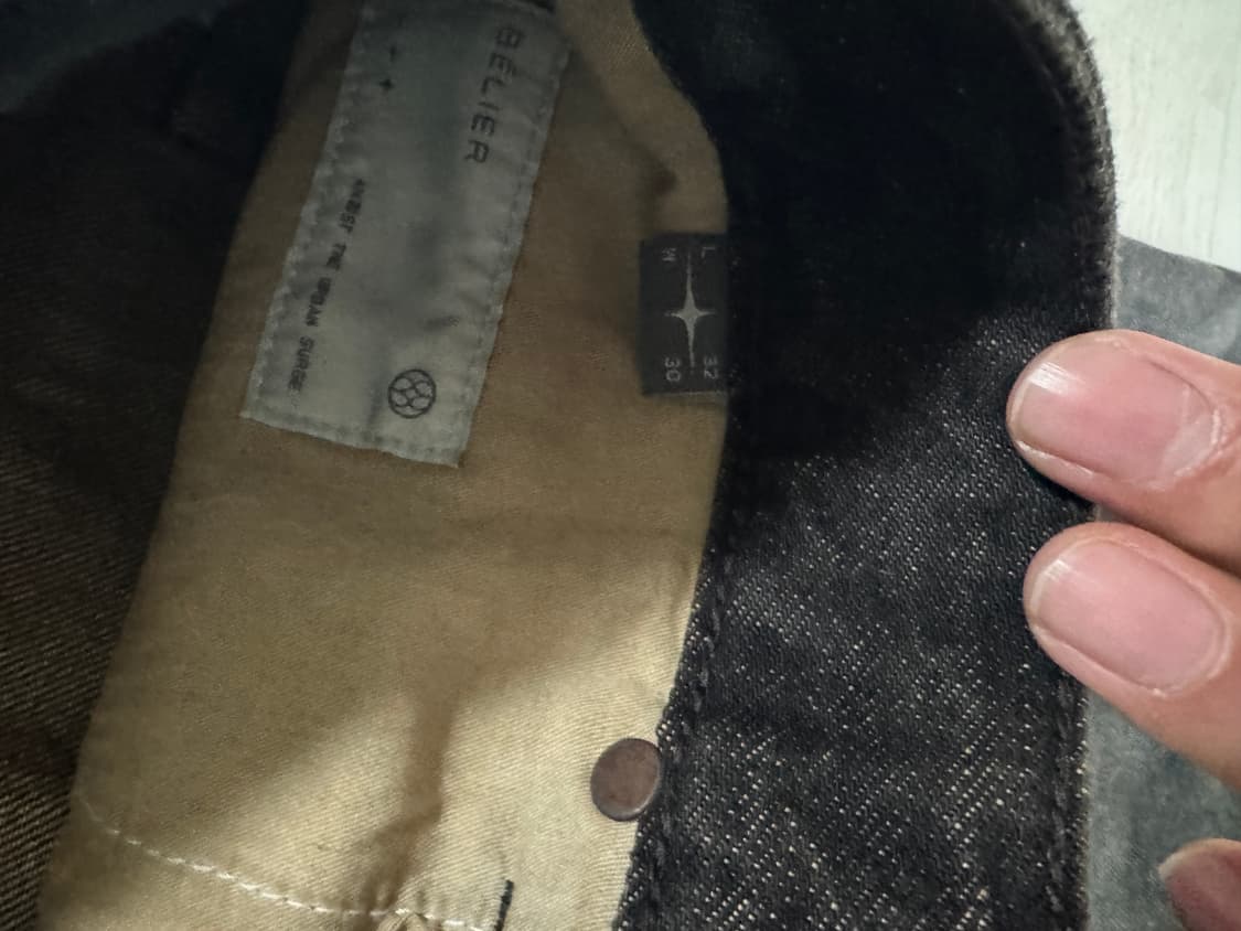 벨리에 미드와이드 앤틱블랙 30 32 상품이미지2