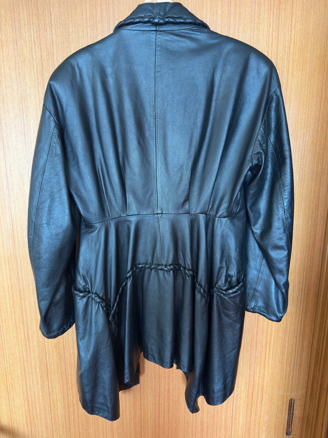 Issey miyake 80-90 레더자켓 상품이미지2