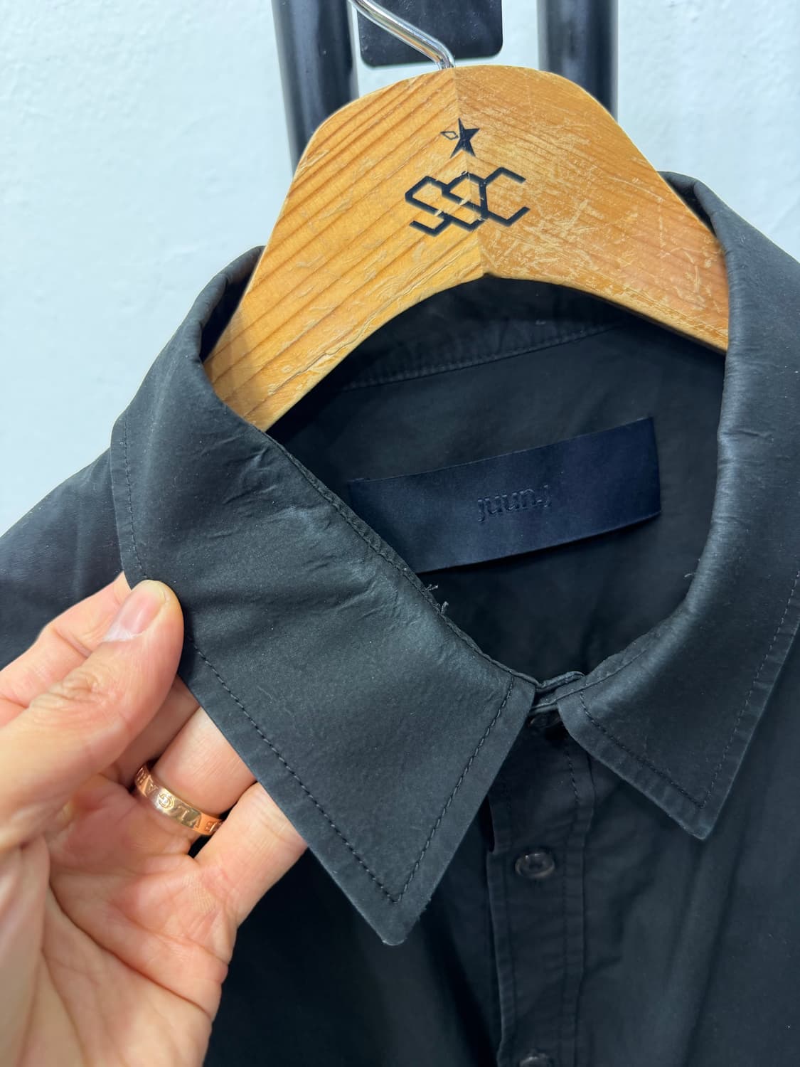 정품) 준지 21ss 오버핏 이중 포켓 셔츠형 자켓 44 상품이미지4