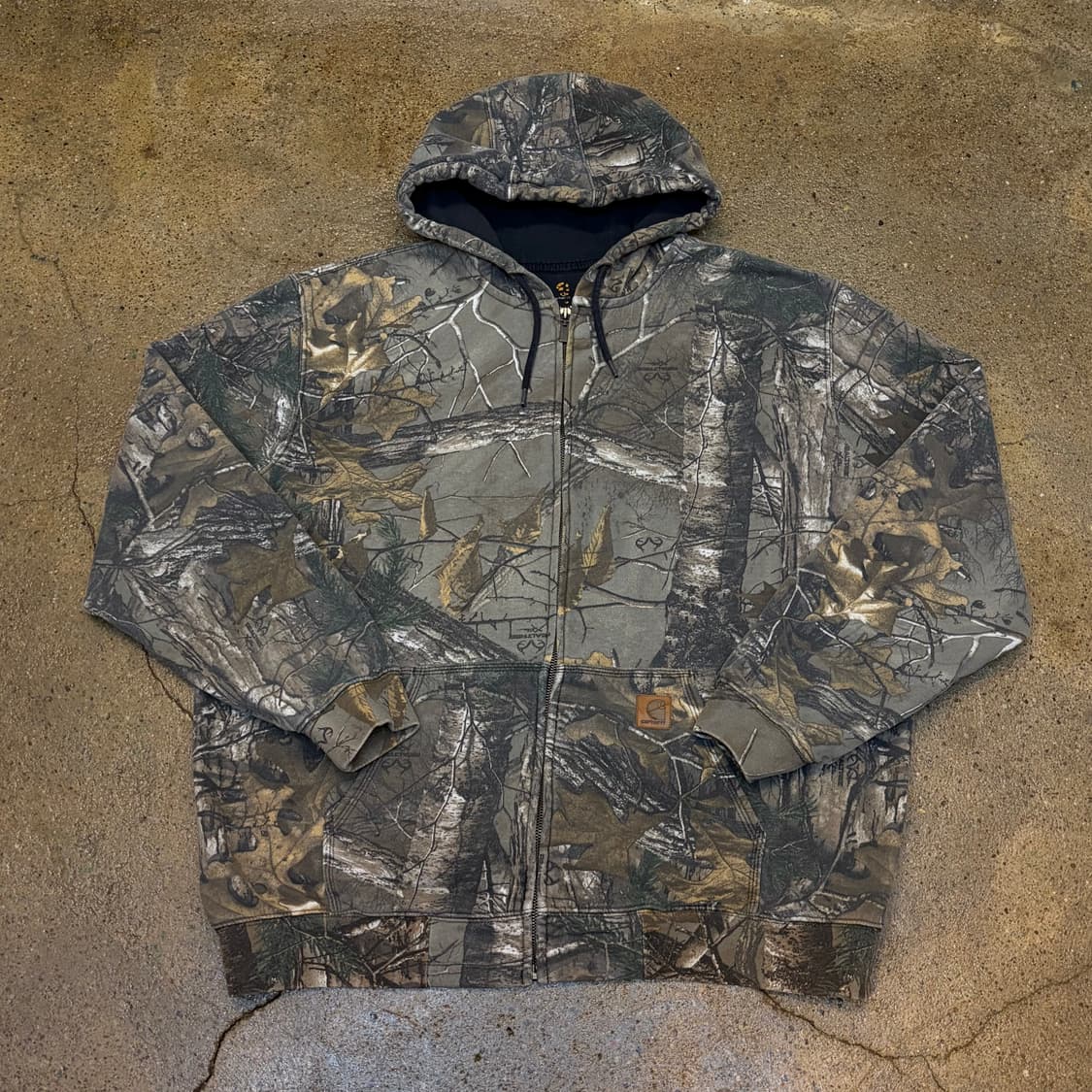 00s USA 미국 빈티지 칼하트 러얼트리 후드집업 후드티 상품이미지2