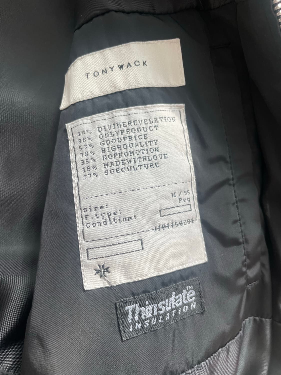 토니웩 자수 블루종 상품이미지4