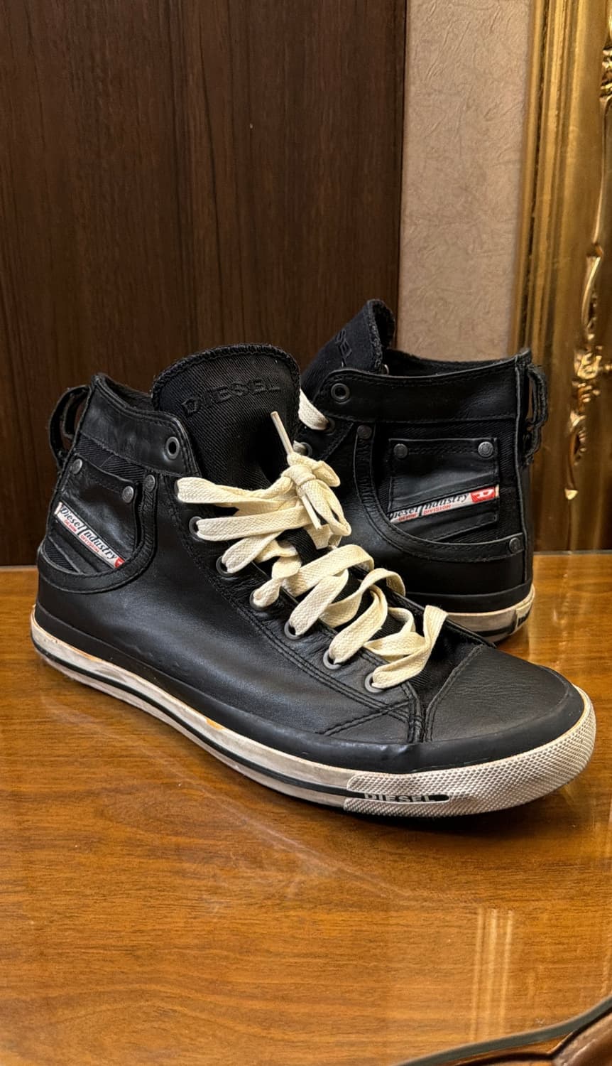 디젤 90‘s 레더 하이탑 (단독매물) 상품이미지1