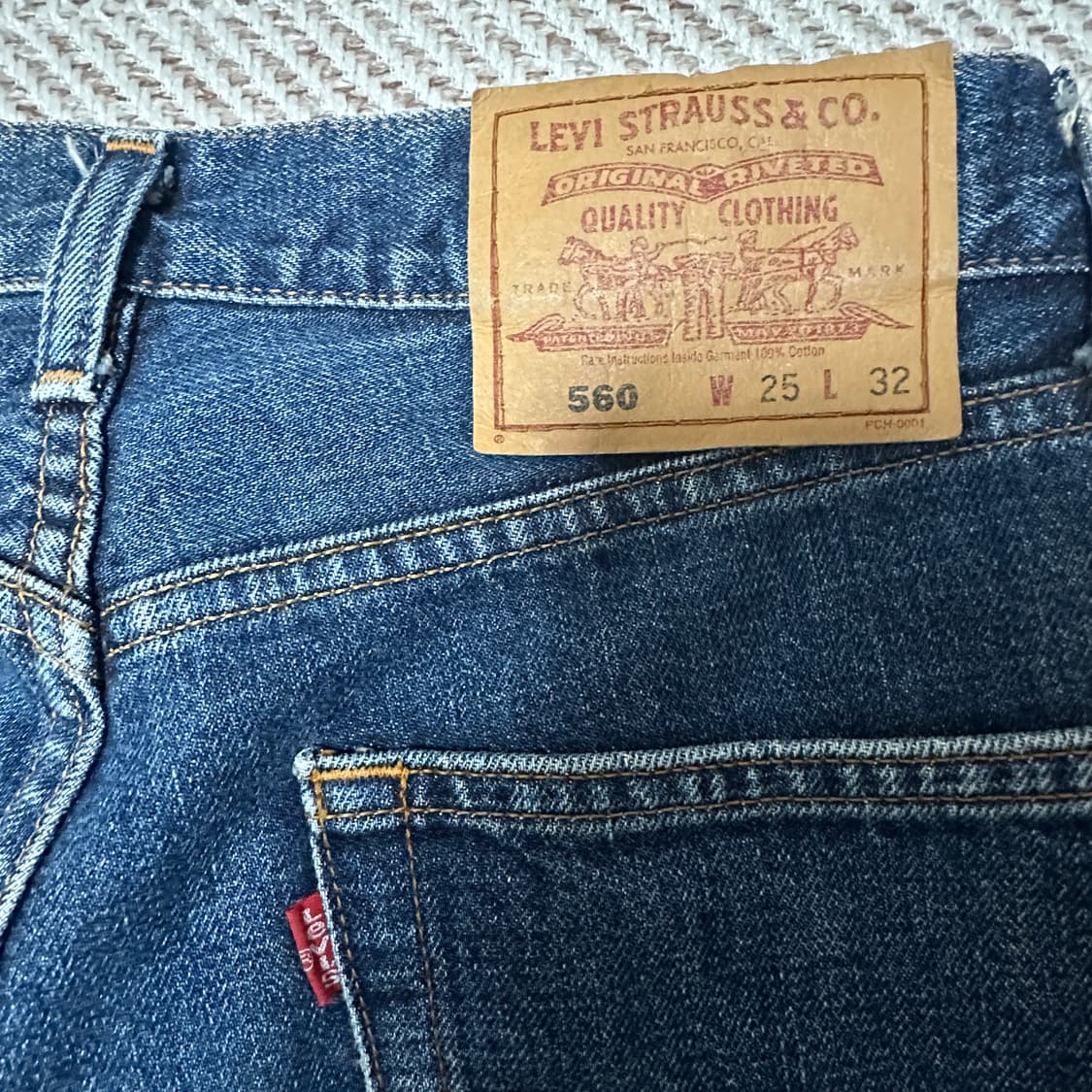 LEVI'S 560 japan made denim pants 상품이미지3