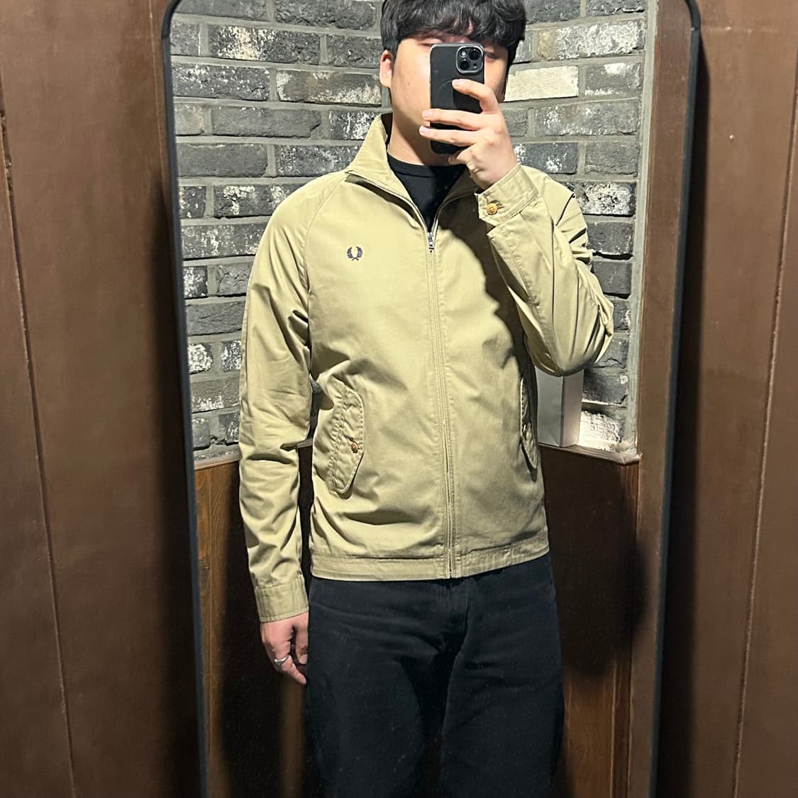 M) 프레드페리 해링턴 바라쿠타 자켓 상품이미지10