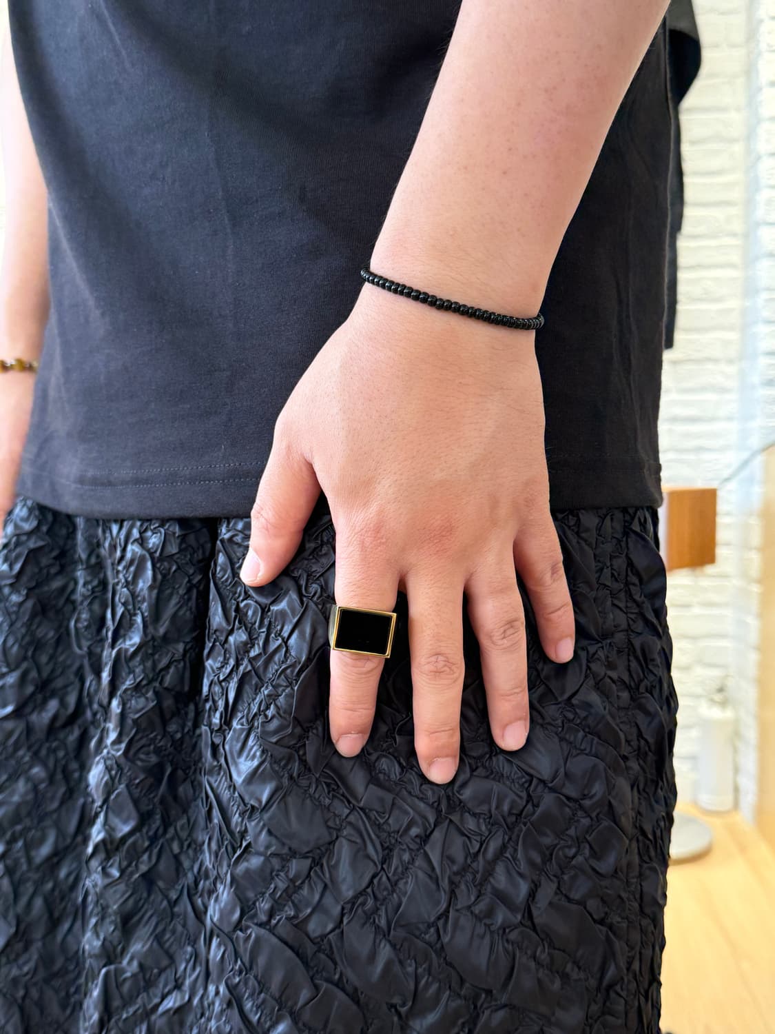 드리스 반 노튼 brass signet ring 상품이미지6