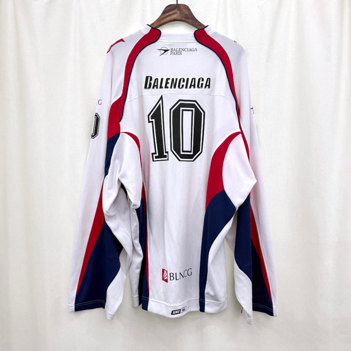 발렌시아가 하키 로고 프린팅 저지 상품이미지5