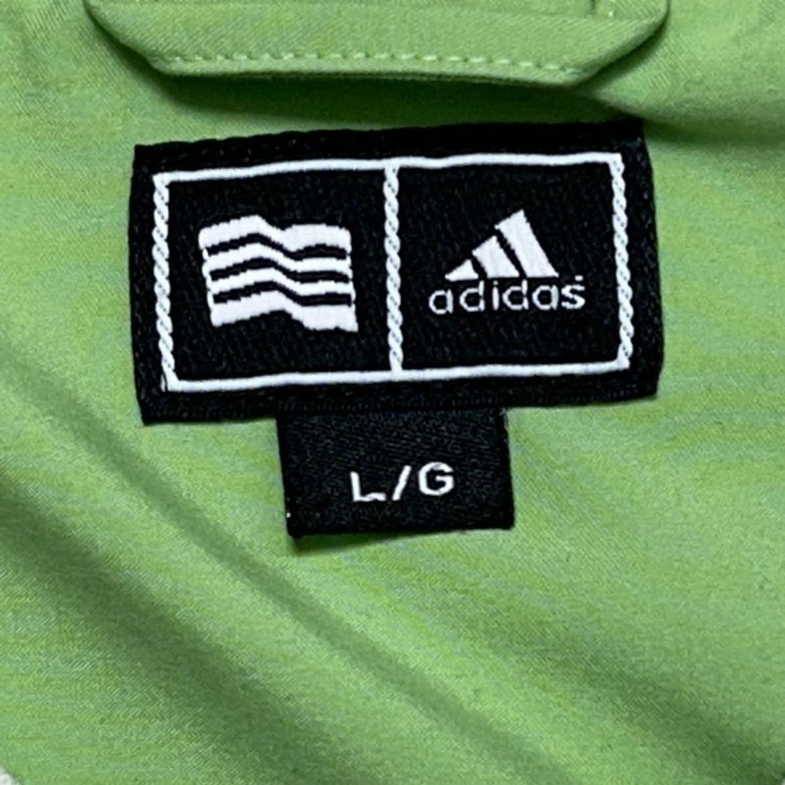 ADIDAS 골프 웜업 바람막이 맨투맨 그린 L 상품이미지5