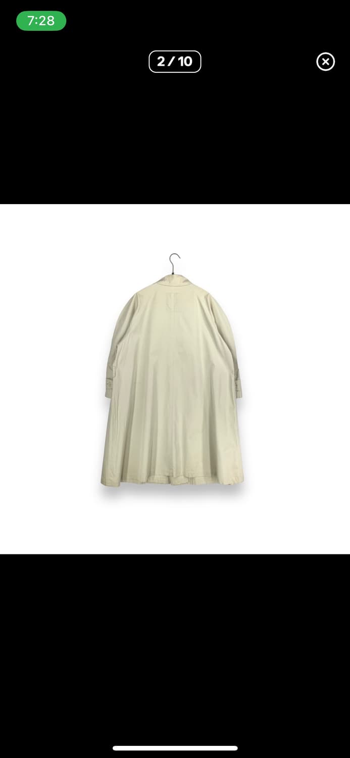 90‘s 요지야마모토 아카이브 트렌치코트 상품이미지1