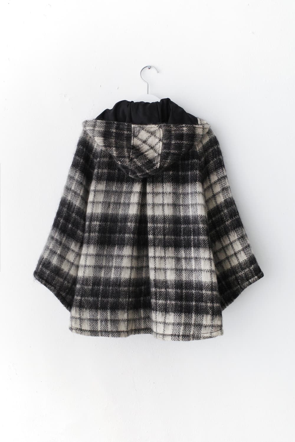 check cape coat  상품이미지2