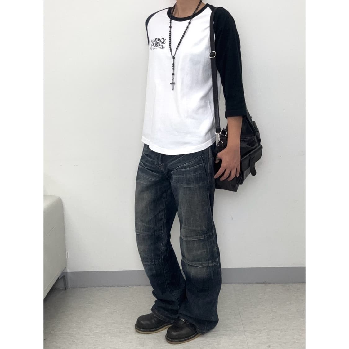 빈티지 펑크 락시크 y2k 나그랑 롱슬리브 상품이미지2