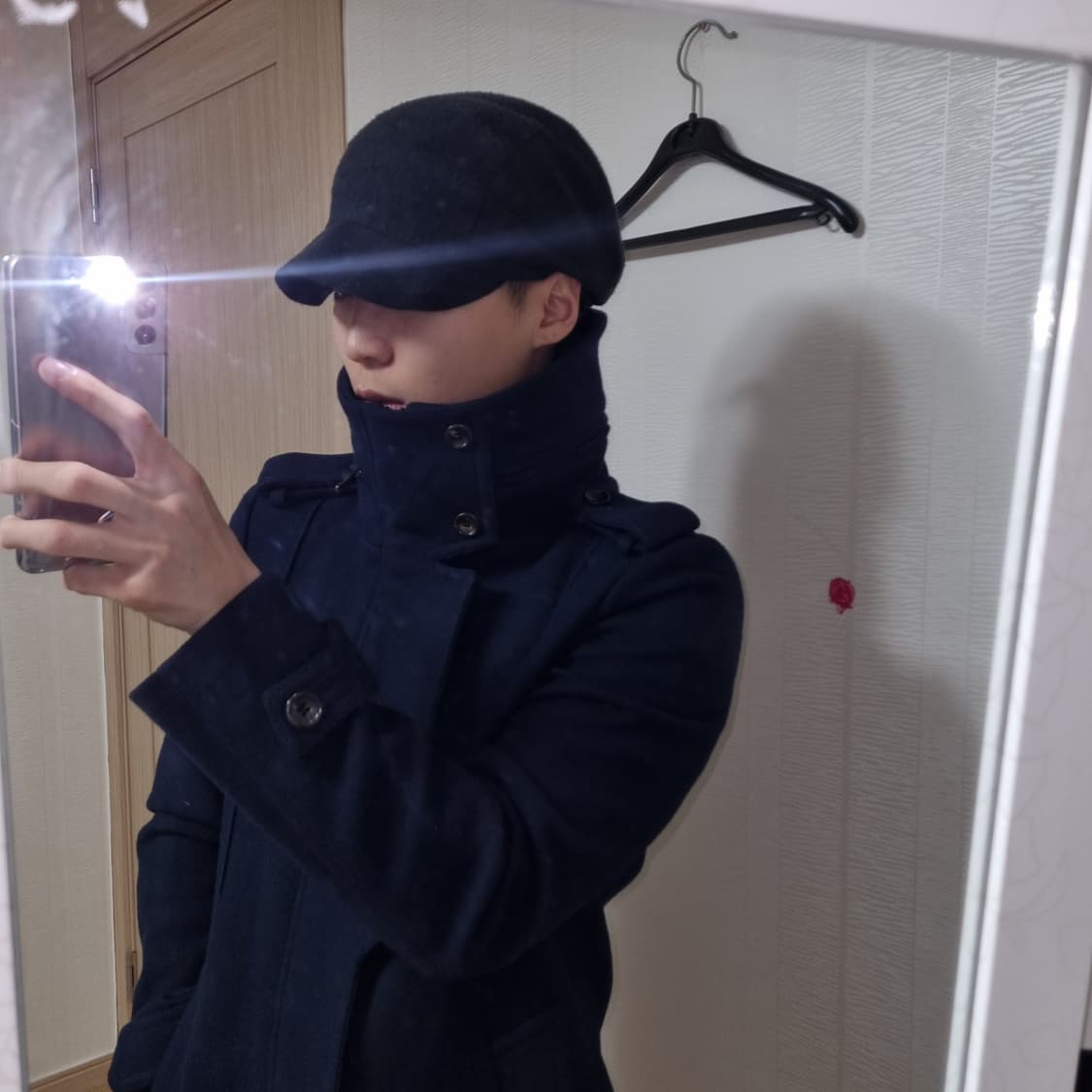 (95) 우영미 하이넥 후드 코트 상품이미지3