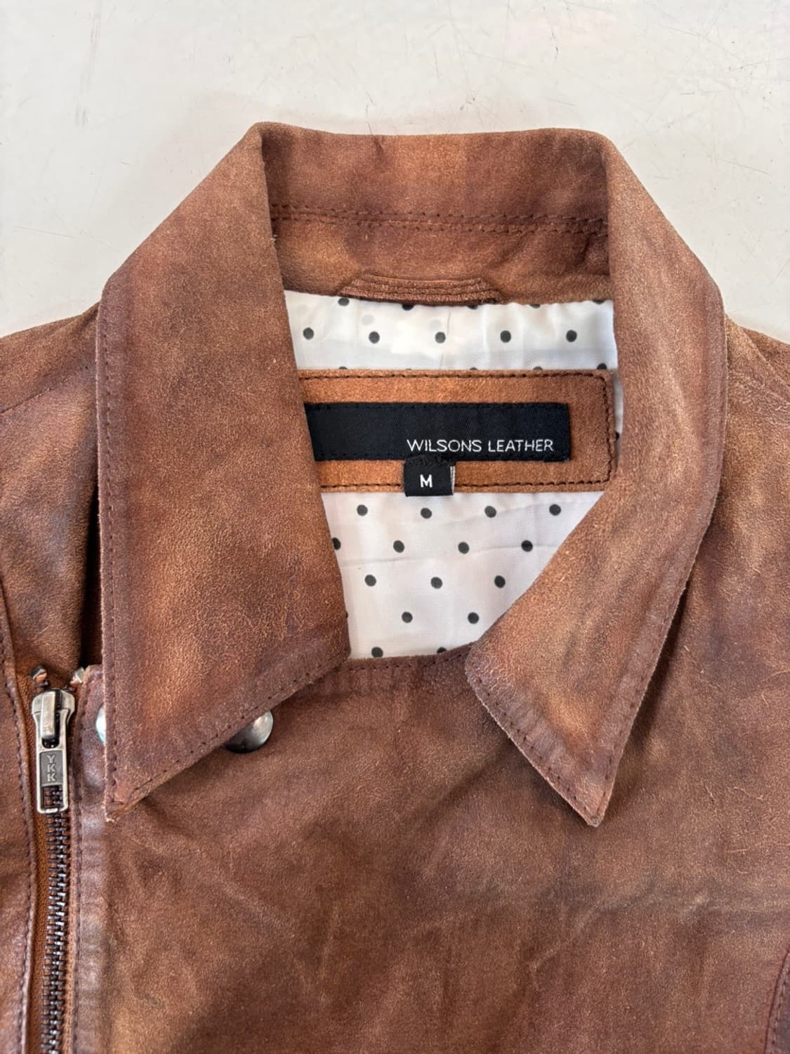 Vintage Wilsons Leather Jacket 상품이미지4