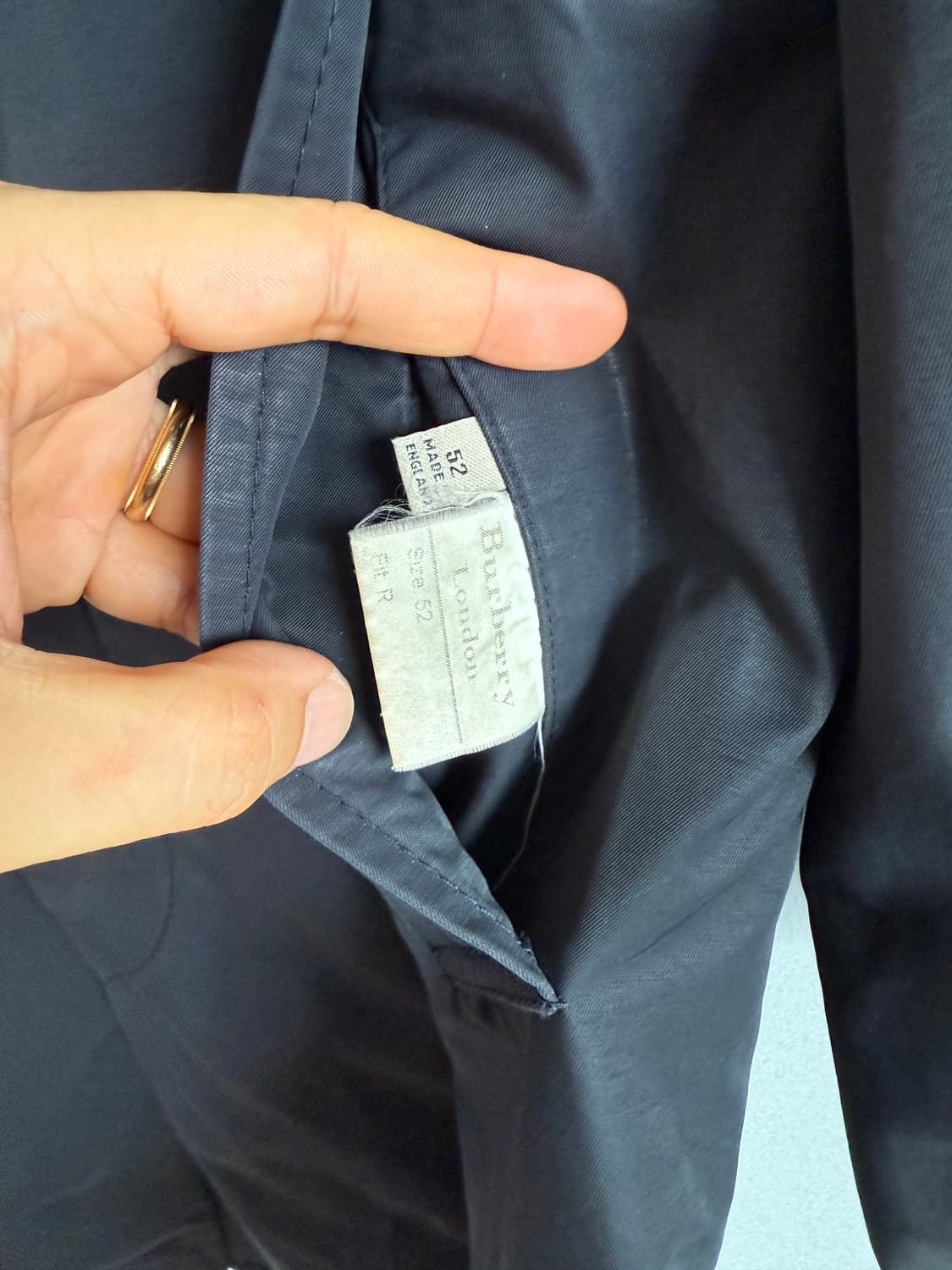 버버리(Burberry) 싱글 코트(ENGLAND, 내부 포함) 상품이미지6