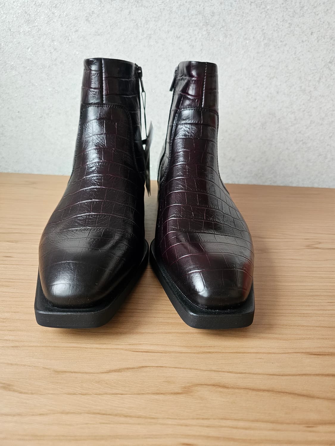 새상품 자라 컬렉션 가죽 브라운 부츠(290) 상품이미지3