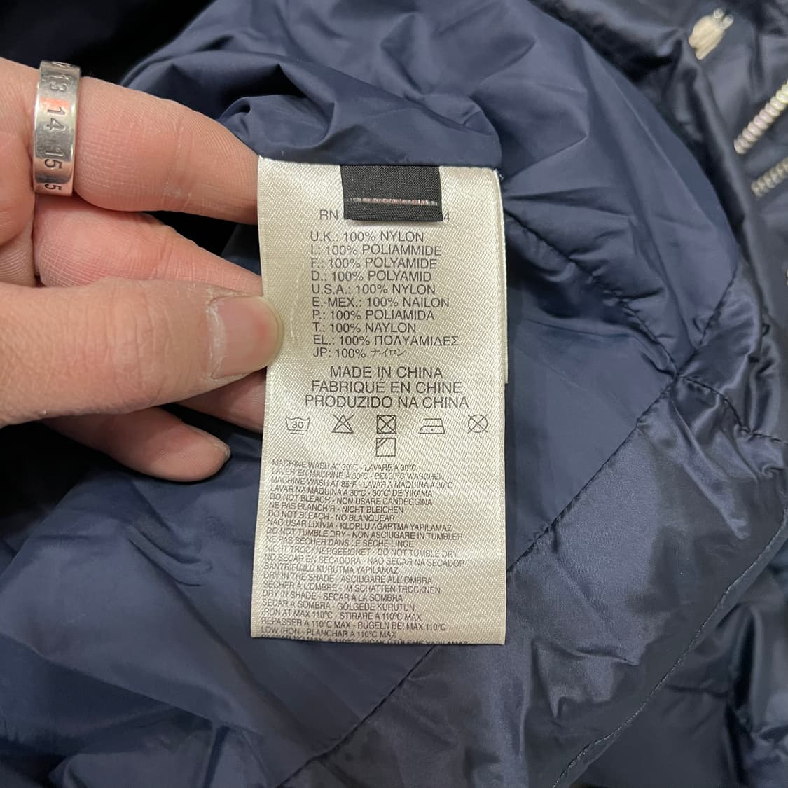  디젤 투웨이 나일론 롱패딩 y15237 상품이미지8