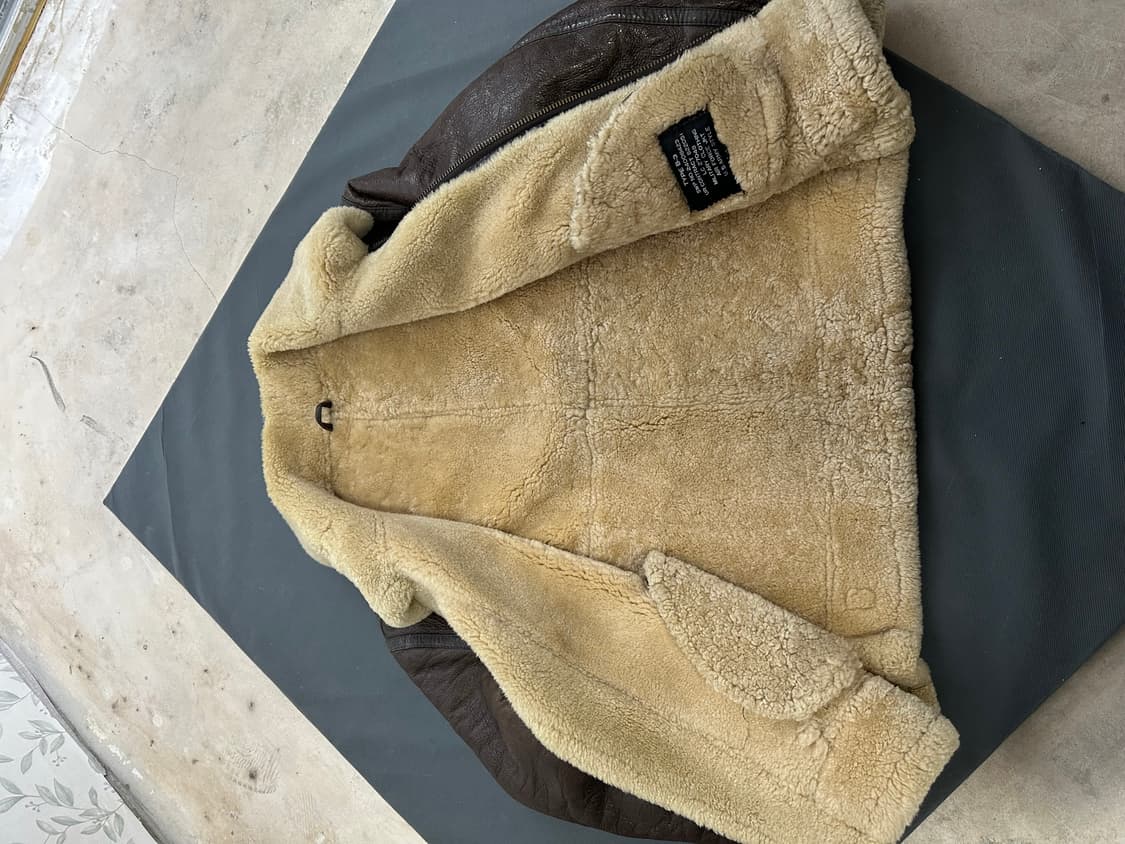 B-3 딥브라운 무스탕  상품이미지5