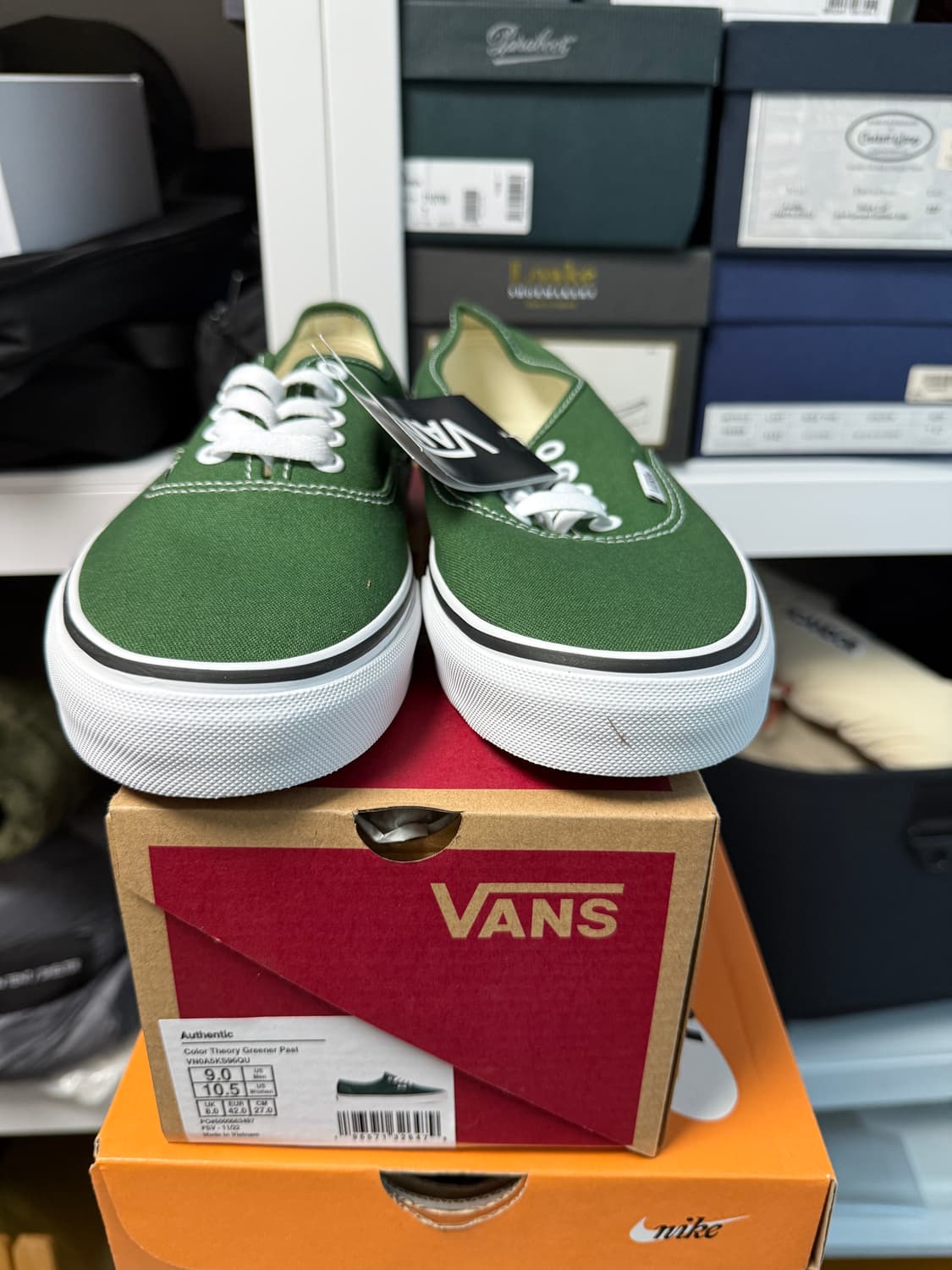 반스 어센틱 띠어리 그린 상품이미지2