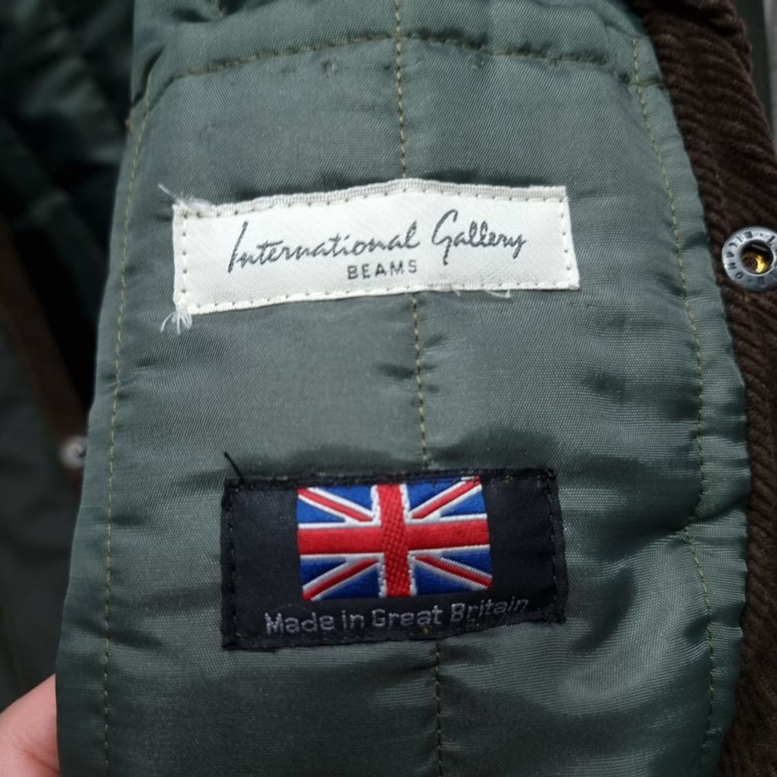 [빔즈] 영국 잉글랜드 메이드 퀄팅 자켓 M19053 상품이미지9