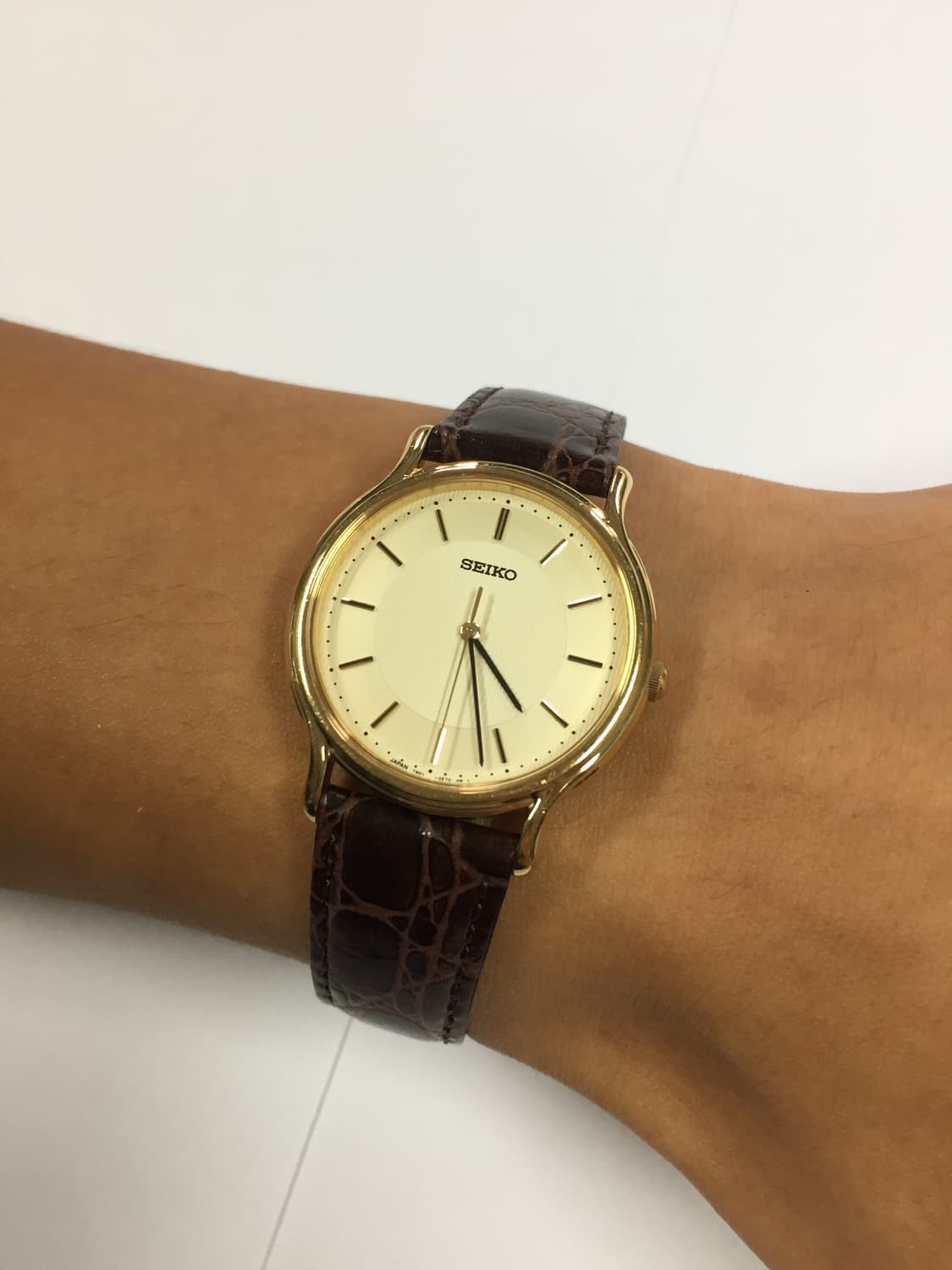 90s seiko quartz gold 상품이미지4