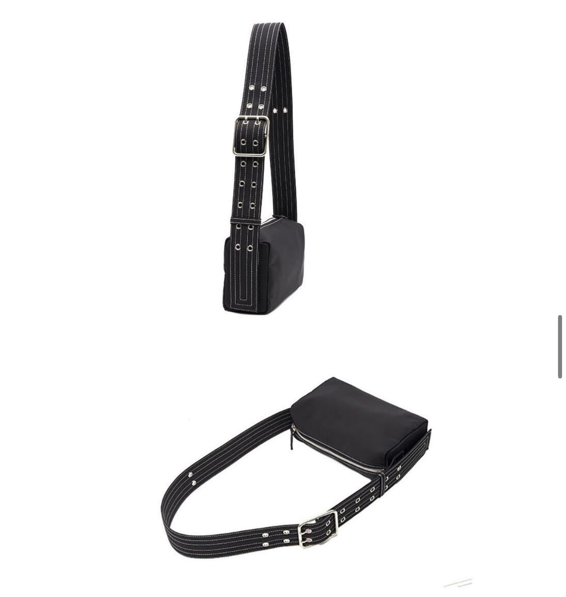 [쥬바인] Jour Burkle Bag 버클백 블랙  상품이미지3