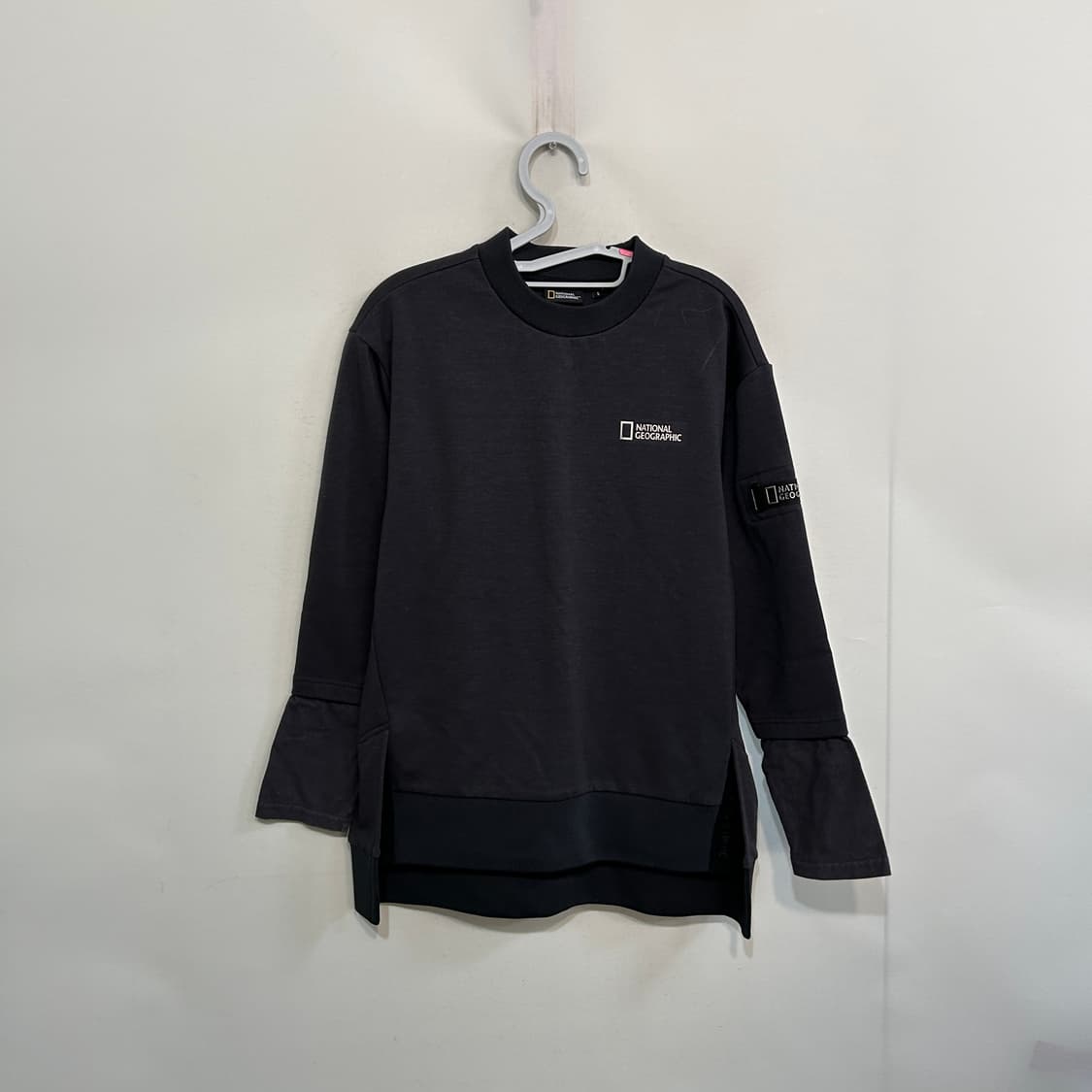 내셔널지오그래픽 여성 기모 맨투맨 티셔츠 90 상품이미지1