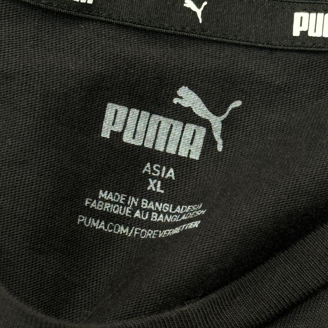 푸마 jpn 러블리 Y2K 하트 프린팅 슬림핏 블랙 반팔티셔츠 상품이미지4