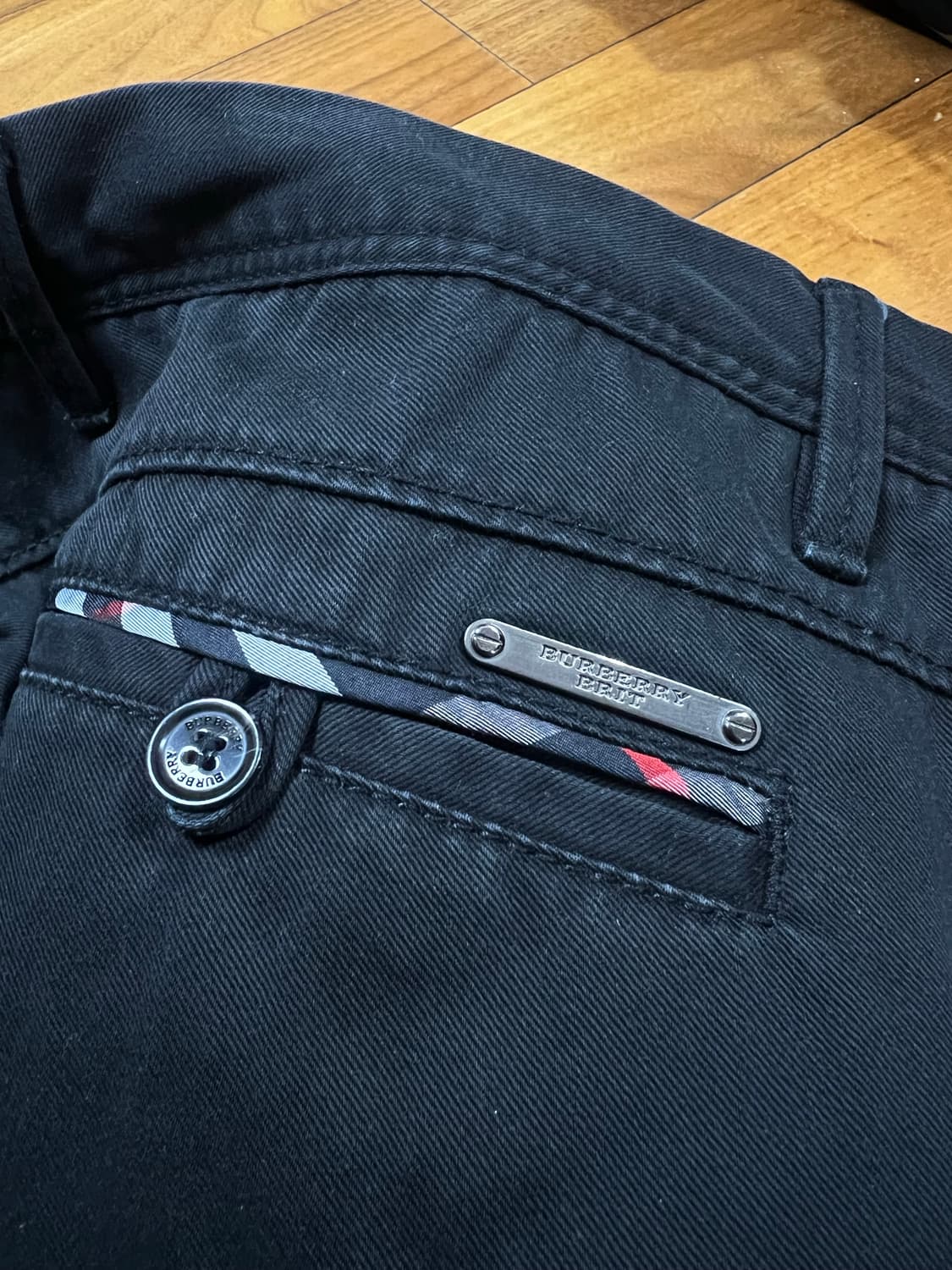 버버리 치노팬츠 다크네이비 상품이미지3